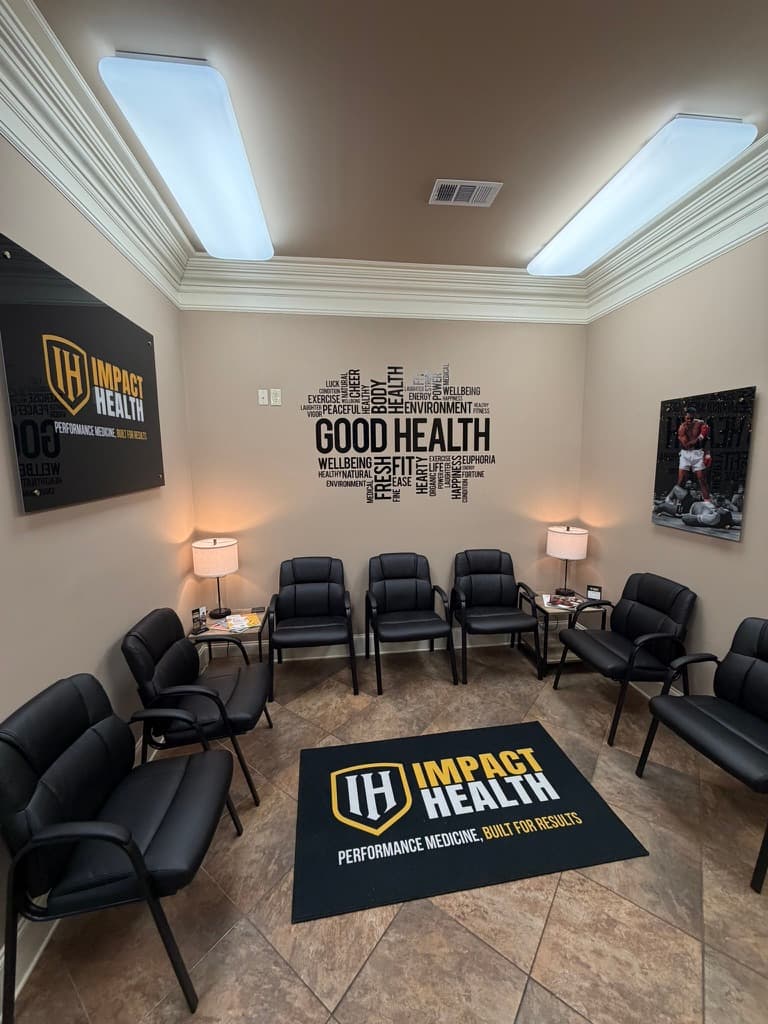 Impact Health Oxford, interior view of the clinic