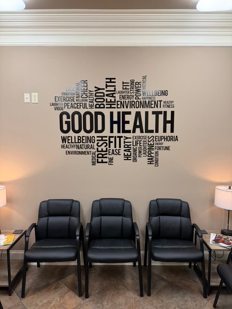 Impact Health Oxford, clinic interior detail