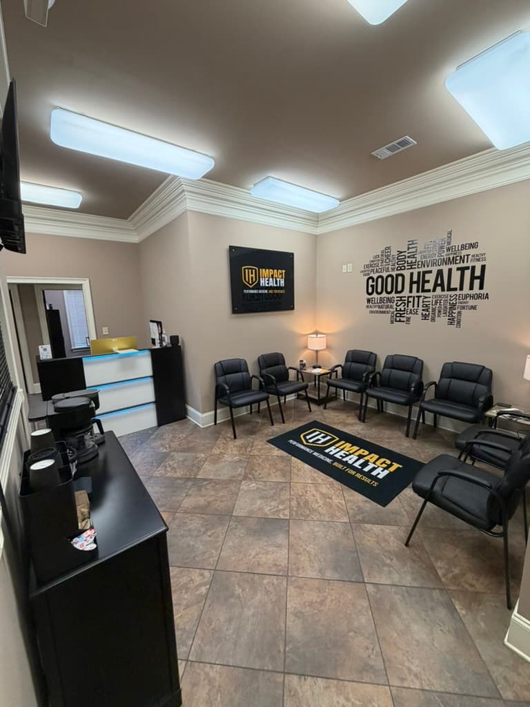 Impact Health Oxford, clinic interior